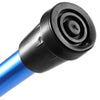 Adjustable Aluminum Metal Walking Stick Folding Collapsible Travel Cane with Non-slip Rubber Base