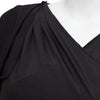 Stylish Round Collar Sleeveless Pleat Design Slim Dress