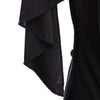 Stylish Round Collar Sleeveless Pleat Design Slim Dress
