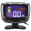 PZ500 LCD Car Parking Sensor Backup Reverse Rear View Radar Alert Alarm System with 4 Sensors