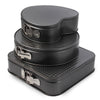 3 Set Non-stick Springform Cake Pan Bakeware Mould with Removable Bottom Round Heart Square Shape