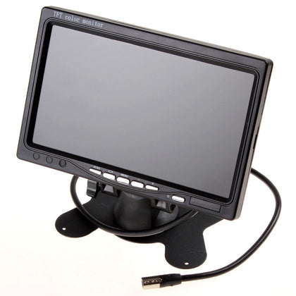 ZIQIAO 7 Inch Monitor Car IR Camera Rear View Display System For Truck