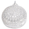 Fashionable Ball Silver Plated Pendant