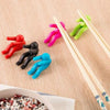 2Pcs Creative Little  Shaped Silicone Spill-proof Raising Pot Cover Cooking Anti-overflowing Tools Cell Phone Holder
