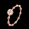 R001-A-7 Gold Plated Korean Style New Design Finger Ring for Lady