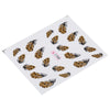 Stylish Art Tips Feather Water Transfers Nail Sticker for Ladies