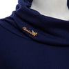 Stylish Pile Collar Package Hip Solid Color Dress for Women