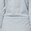 Stylish Scoop Collar 3/4 Sleeve Color Drawstring Knitted Women's Dress