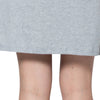 Stylish Scoop Collar 3/4 Sleeve Color Drawstring Knitted Women's Dress