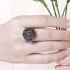 R058 Nickle Free Antiallergic New Fashion Jewelry Gold Plated Ring