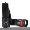 Q5 Waterproof 3W 140lm 3 Modes LED Bike Light Zoomable Flashlight with Torch Holder