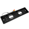 140 Degrees European Car License Plate Frame Auto Reverse Rear View Backup Camera 4 LED