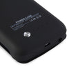 4200mAh Backup Battery Case External Power Bank Charger Case with Leather Cover for Samsung S6