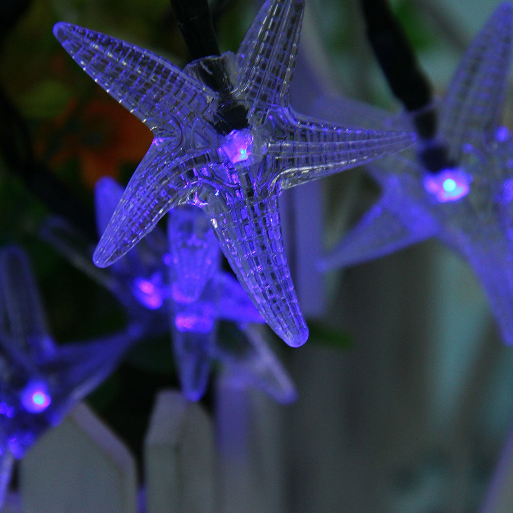 WTL - HX 30 Starfish Shape Solar LED Decorative Lamps String Light - Thumbnail 5