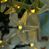 WTL - HX 30 Starfish Shape Solar LED Decorative Lamps String Light for Christmas Festival