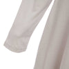 Casual Stand Collar Solid Color Long Sleeve Pleated Women Dress