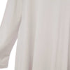 Casual Stand Collar Solid Color Long Sleeve Pleated Women Dress