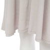 Casual Stand Collar Solid Color Long Sleeve Pleated Women Dress