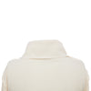 Stylish Zipper Design Turtleneck Long Sleeve Patchwork Solid T-Shirt for Women
