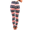 Trendy Elastic Waist Tribal Print Skinny Leggings for Ladies