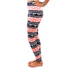 Trendy Elastic Waist Tribal Print Skinny Leggings for Ladies