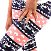 Trendy Elastic Waist Tribal Print Skinny Leggings for Ladies