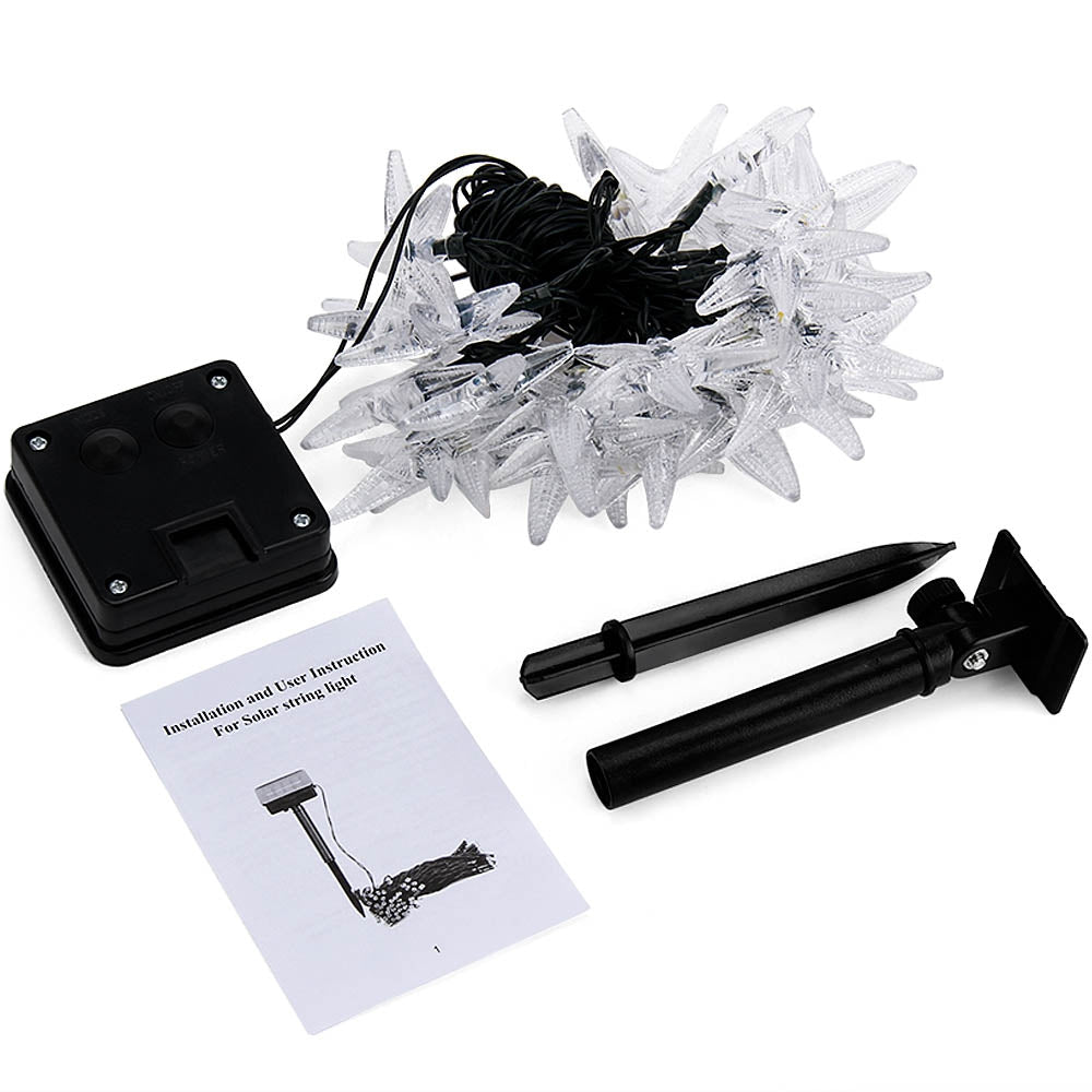 WTL - HX 30 Starfish Shape Solar LED Decorative Lamps String Light - Thumbnail 2