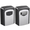 4 Digit Combination Key Lock Box Wall Mount Safe Security Storage Case Organizer