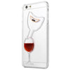 3D Liquid Flow Hourglass Translucent Anti-Slip Back Cover Case for iPhone 6 Plus 6S Plus
