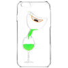 3D Liquid Flow Hourglass Translucent Anti-Slip Back Cover Case for iPhone 6 Plus 6S Plus