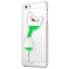 3D Liquid Flow Hourglass Translucent Anti-Slip Back Cover Case for iPhone 6 Plus 6S Plus