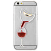 3D Liquid Flow Hourglass Translucent Anti-slip Back Cover Case for iPhone 6 / 6S