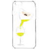 3D Liquid Flow Hourglass Translucent Anti-slip Back Cover Case for iPhone 6 / 6S
