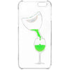 3D Liquid Flow Hourglass Translucent Anti-slip Back Cover Case for iPhone 6 / 6S