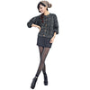 Sexy Elastic Bodycon Shiner Pantyhose with Velvet for Women