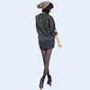 Sexy Elastic Bodycon Shiner Pantyhose with Velvet for Women