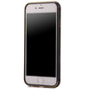 2 in 1 Ultrathin Detachable Metal Bumper Transparent Back Case Cover for iPhone 6 Plus 6s Plus