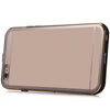 2 in 1 Ultrathin Detachable Metal Bumper Transparent Back Case Cover for iPhone 6 Plus 6s Plus