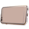 2 in 1 Ultrathin Detachable Metal Bumper Transparent Back Case Cover for iPhone 6 Plus 6s Plus