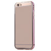 2 in 1 Ultrathin Detachable Metal Bumper Transparent Back Case Cover for iPhone 6 Plus 6s Plus