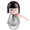 7ml Trendy Cute Little Girl Pure Color Nail Polish Doll Head