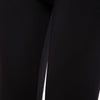 Chic Mid Waist Lace Spliced Flare Pants for Women