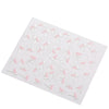 3D Nail Art Decal Tips Embossed Pink Flowers Design Stickers