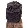 Fashionable Star Decorated Two-Double Knited Skullies Beanie Hat