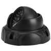Realistic Dummy Surveillance Security Dome Camera with Flashing LED Red Light