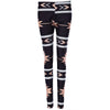 Fashionable Elastic Waist Skinny Printed Women Leggings