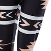 Fashionable Elastic Waist Skinny Printed Women Leggings
