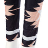 Fashionable Elastic Waist Skinny Printed Women Leggings