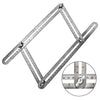 Four Folding Ruler Multi-Function Adjustable Ruler