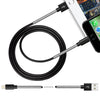 For iPhone Charger 5 Pack  1m  USB Cable 8 Pin Spring protection Data Cable